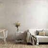 FLAX WALLPAPER | Vintage Concrete | Sand Beige